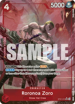Roronoa Zoro ST21-015 P1 Gear5