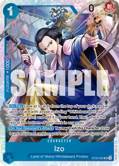 Izo ST22-002 Ace & Newgate