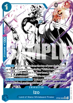 Izo ST22-002 P1 Ace & Newgate