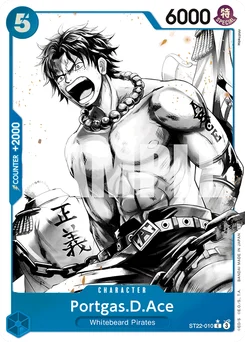 Portgas.D.Ace ST22-010 P1 Ace & Newgate