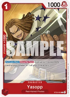 Yasopp ST23-005 Red Shanks
