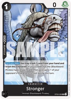 Stronger OP09-089 R1 Black Marshall.D.Teach