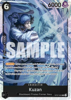Kuzan ST27-003 Black Marshall.D.Teach