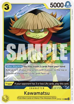 Kawamatsu OP06-103 R1 Green/Yellow Yamato