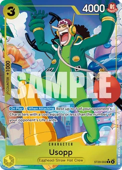 Usopp ST29-002 P1 Egghead
