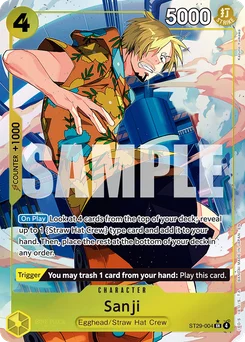 Sanji ST29-004 P1 Egghead
