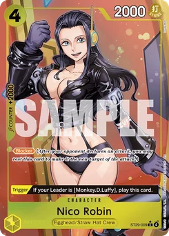 Nico Robin ST29-009 P1 Egghead