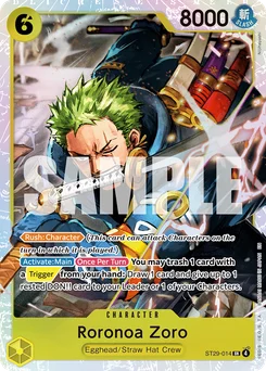 Roronoa Zoro ST29-014 Egghead