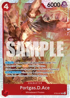 Portgas.D.Ace ST30-007 Luffy & Ace