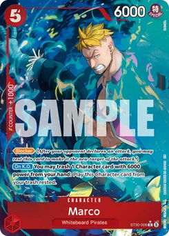 Marco ST30-008 P1 Luffy & Ace