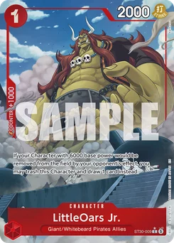 LittleOars Jr. ST30-009 P1 Luffy & Ace