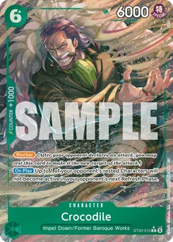 Crocodile ST30-010 P1 Luffy & Ace