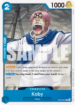 Koby ST33-001 Blue Kuzan