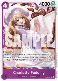 Charlotte Pudding EB03-035 R1 Purple Charlotte Katakuri