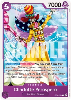 Charlotte Perospero OP11-071 R1 Purple Charlotte Katakuri