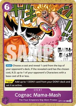 Cognac Mama-Mash OP11-081 R1 Purple Charlotte Katakuri