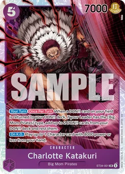 Charlotte Katakuri ST34-001 Purple Charlotte Katakuri
