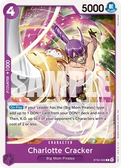 Charlotte Cracker ST34-002 Purple Charlotte Katakuri