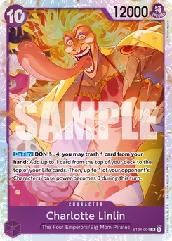 Charlotte Linlin ST34-004 Purple Charlotte Katakuri