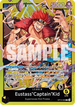 Eustass"Captain"Kid OP10-099 P2 Yellow Eustass"Captain"Kid