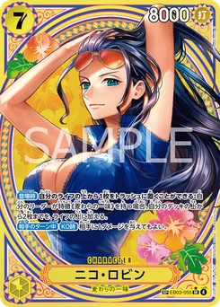 Nico Robin EB03-055 P2 One Piece Heroines Edition