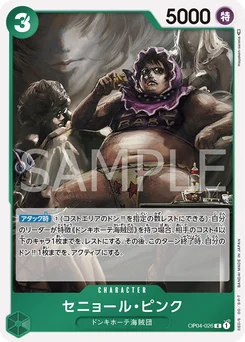 Senor Pink OP04-026 Kingdoms of Intrigue