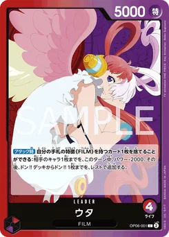 Uta OP06-001 Wings of the Captain
