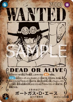 Portgas D. Ace OP13-119 P4 Successeurs
