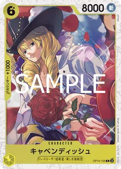 Cavendish OP10-105 P1 One Piece Card the Best vol.2