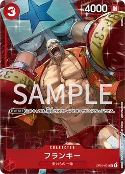 Franky OP01-021 P2 Carte promo