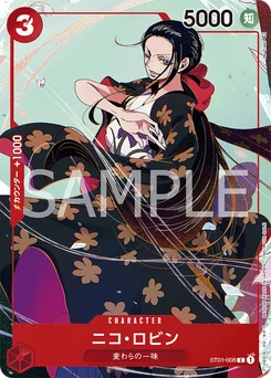 Nico Robin ST01-008 P3 Carte promo