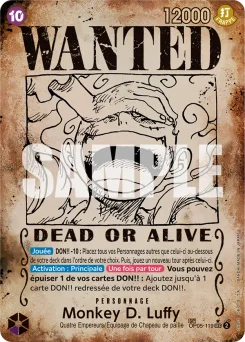 Monkey D. Luffy OP05-119 P1 Les Nouveaux Empereurs