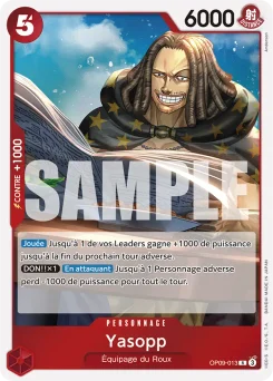 Yasopp OP09-013 Les Nouveaux Empereurs