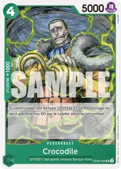 Crocodile OP09-025 Les Nouveaux Empereurs