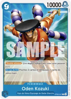 Oden Kozuki OP09-047 Les Nouveaux Empereurs