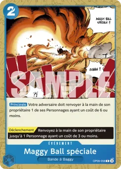 Maggy Ball spéciale OP09-058 Les Nouveaux Empereurs