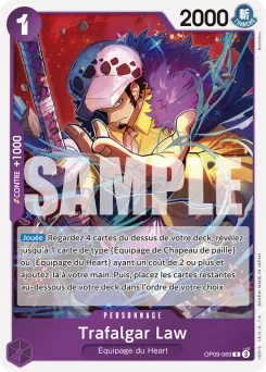 Trafalgar Law OP09-069 Les Nouveaux Empereurs