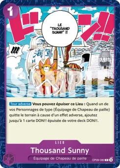 Thousand Sunny OP09-080 Les Nouveaux Empereurs
