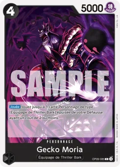 Gecko Moria OP09-085 Les Nouveaux Empereurs