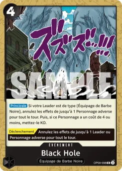 Black Hole OP09-098 Les Nouveaux Empereurs