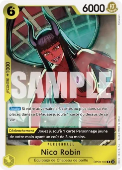 Nico Robin OP09-107 Les Nouveaux Empereurs