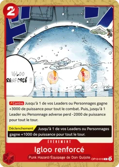 Igloo renforcé OP10-018 Sang Royal