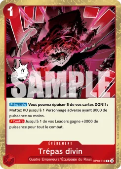 Trépas divin OP10-019 Sang Royal
