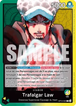 Trafalgar Law OP10-022 Sang Royal