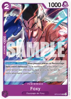 Foxy OP10-075 Sang Royal