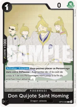Don Quijote Saint Homing OP10-093 Sang Royal