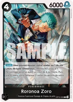 Roronoa Zoro OP10-095 Sang Royal