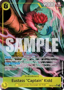 Eustass "Captain" Kidd OP10-112 P1 Sang Royal