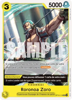 Roronoa Zoro OP10-113 Sang Royal