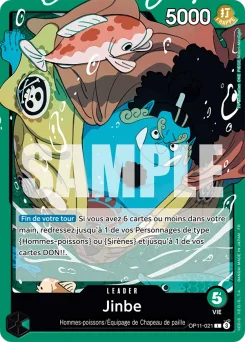 Jinbe OP11-021 Des Poings Vifs Comme l'Éclair